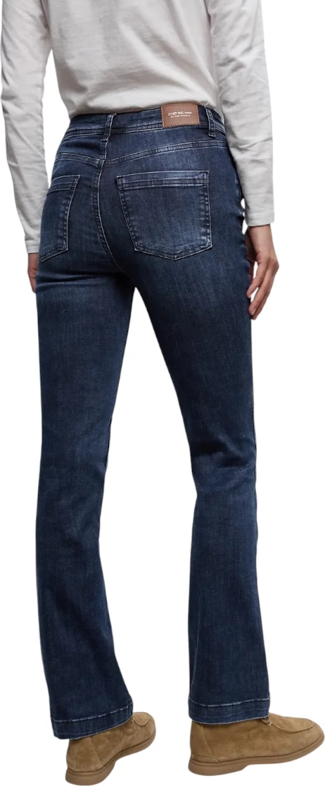 Pantallona xhins për femra Street One 379542, blu e errët [Madhësia: W29 L32]