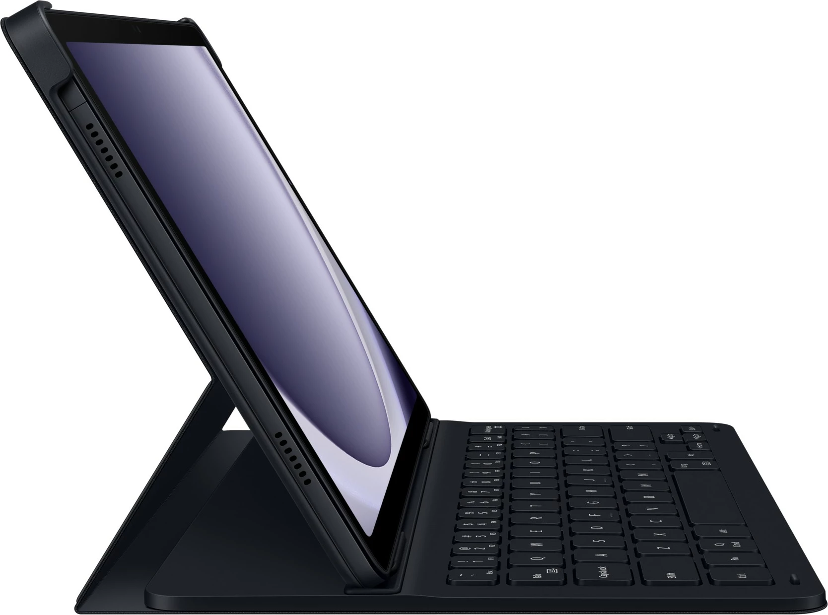 Mbështjellës tastierë Samsung Book Cover Slim EF-DX211BBGGDE Tab A9+ e zezë