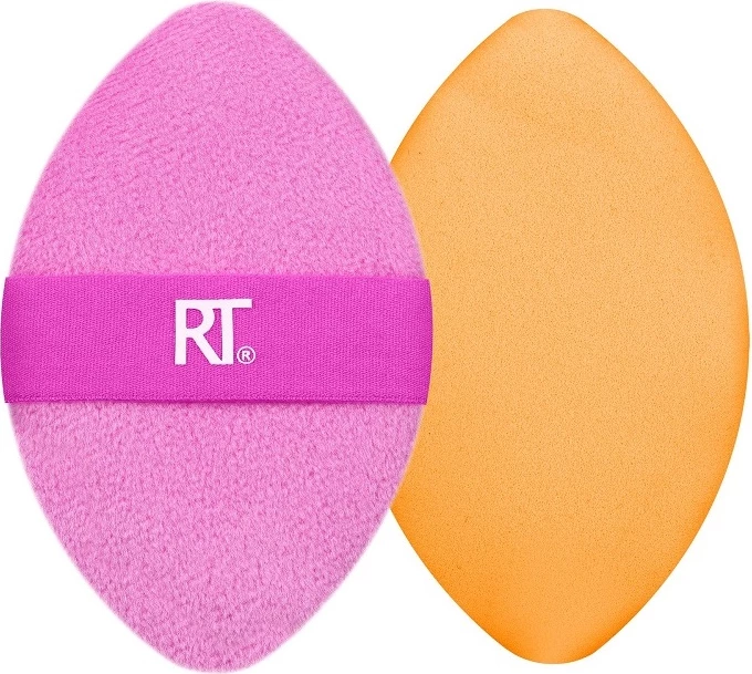 Sfongjer për grim Real Techniques Miracle 2-in-1 Powder Puff për femra, 1 copë