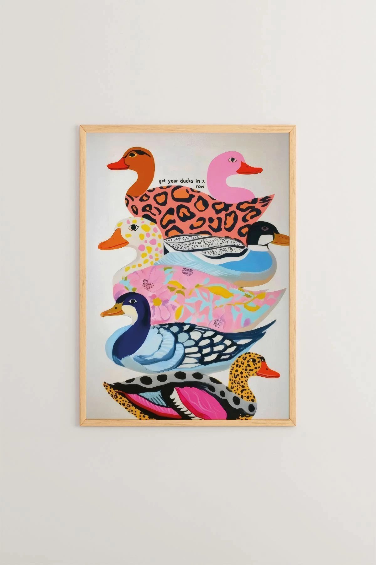 Pikturë dekorative me kornizë, shumëngjyrëshe, Artsrmdl13, 33x48cm