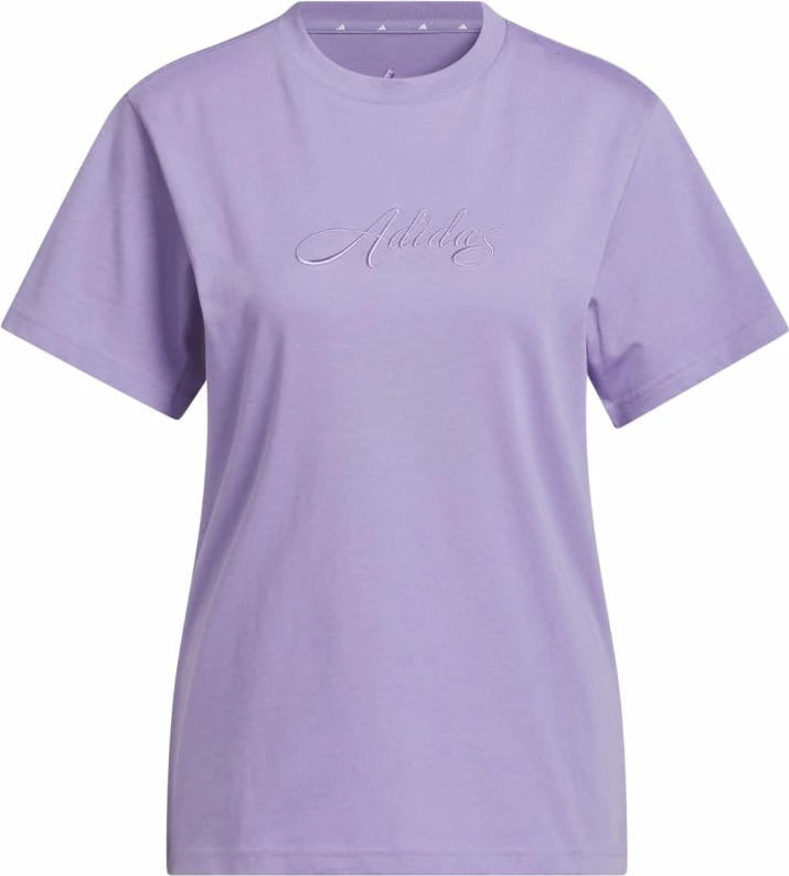 Maicë femra adidas Cursive KB2402, vjollcë e çelët [Madhësia: M]