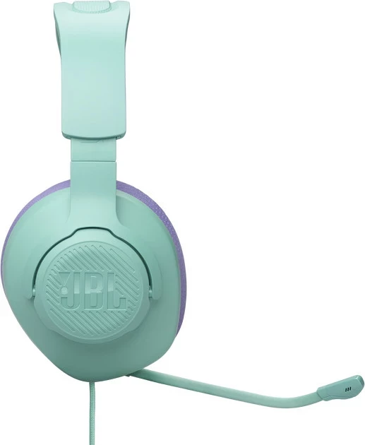 Kufje JBL Quantum 100M2 gaming me mikrofon të shkëputshëm, Aqua Teal