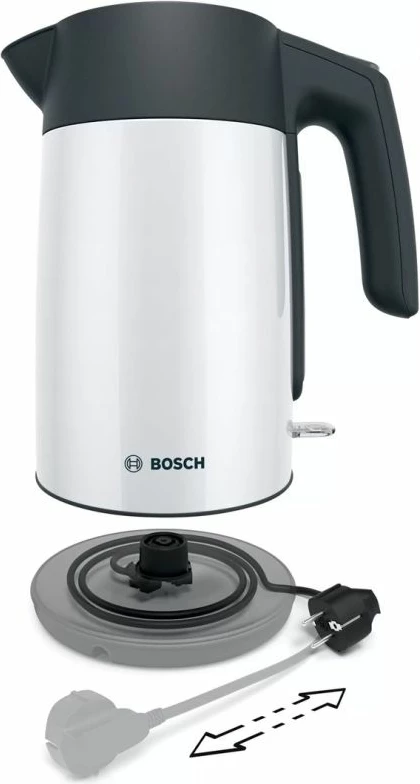 Ibrik elektrik BOSCH TWK 7L461, i bardhë