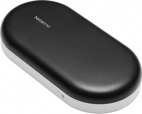 Kontroller smart për klimë Netatmo, i zi/bardhë