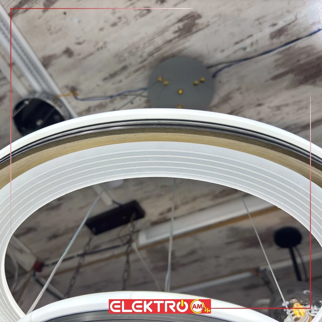 Abazhur LED i varur 2457 GR+GD