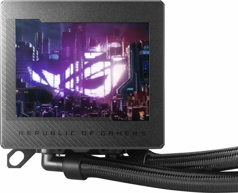Ftohës uji AiO për CPU Asus ROG Ryujin III 240 (90RC00K0-M0UAY0), radiator 240 mm, 2x120 mm Noctua, i zi