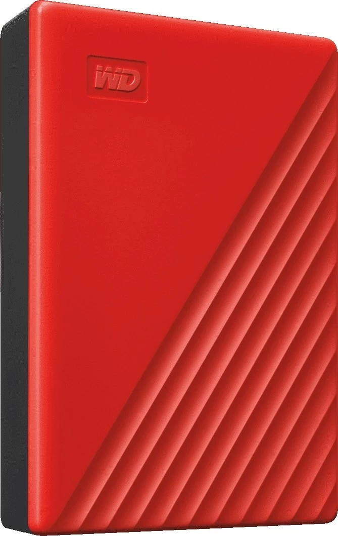 Disk i jashtëm WD My Passport 6TB, USB 3.2, 2.5", kuq