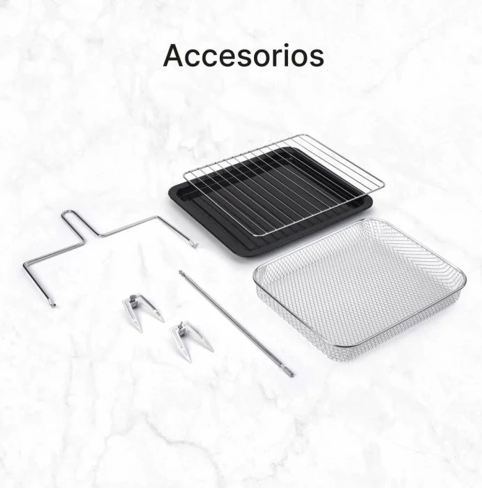 Fritezë me ajër digjitale UFESA Magnum 23L 1800W, e zezë