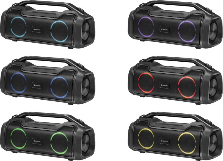 Altoparlant Bluetooth Defender BEATBOX 50, 50W, me RGB