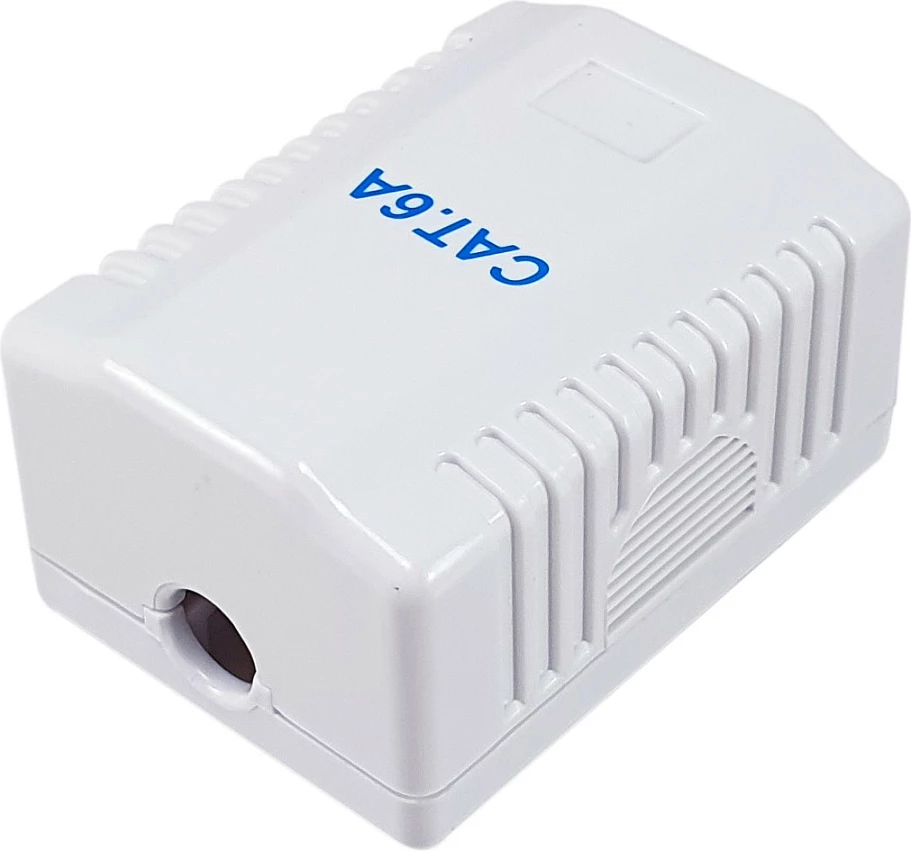 Prizë rrjeti EQUIP Cat6a, 1 portë RJ-45, e bardhë