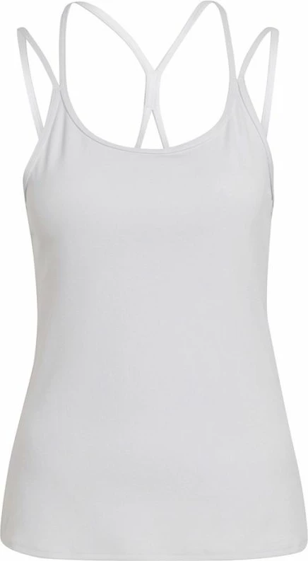 Bluzë sportive për femra Adidas, e bardhë