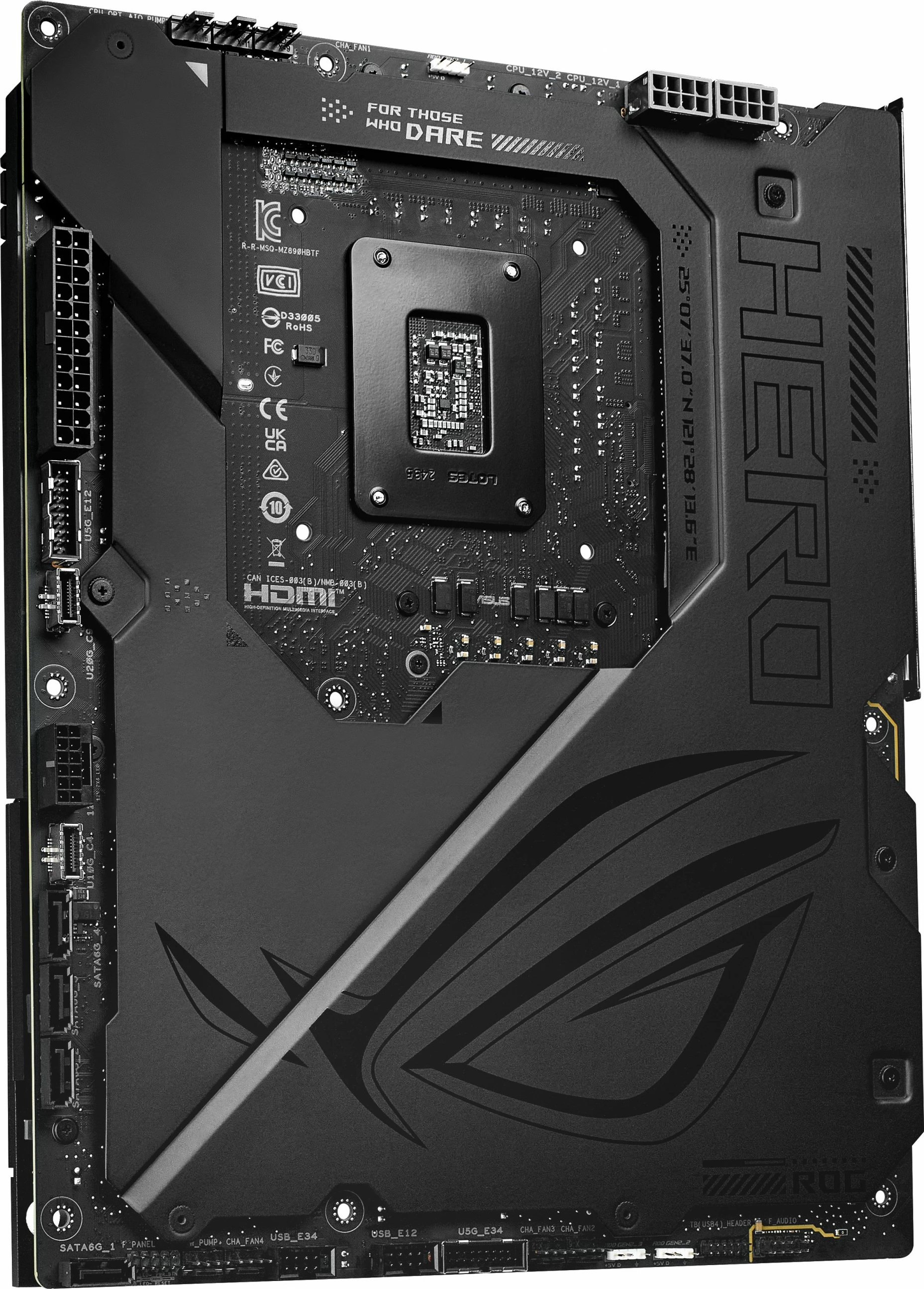 Pllakë amë ASUS ROG MAXIMUS Z890 HERO BTF, Intel, LGA 1851, DDR5, 256 GB