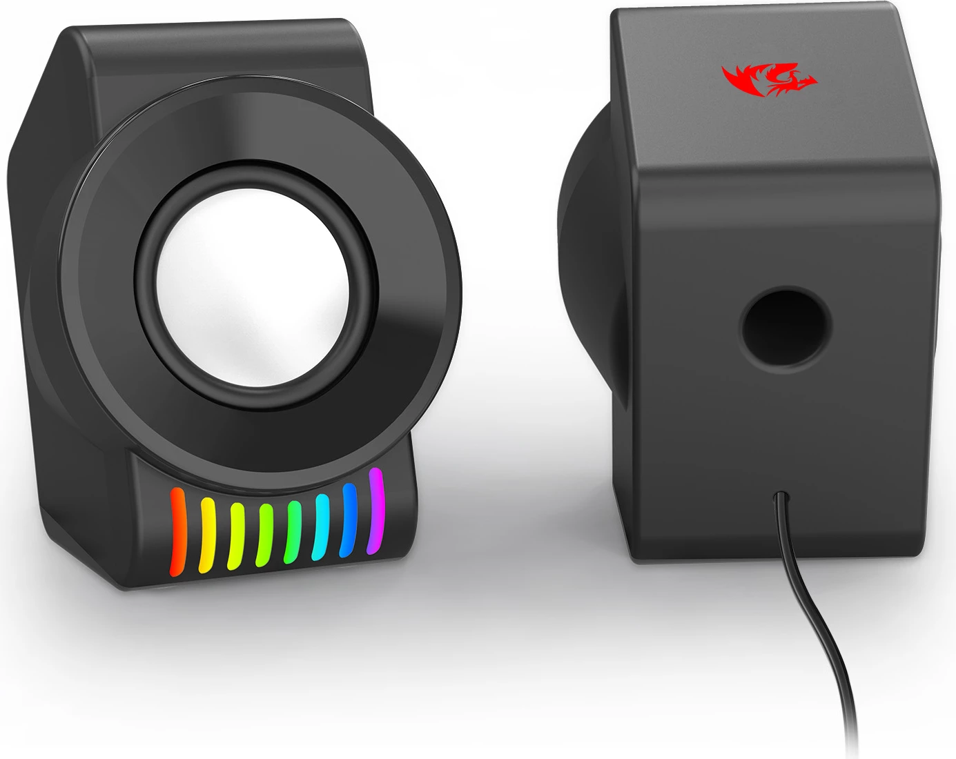 Altoparlantë Redragon Kage GS514 2.0, USB + 3.5mm, 2x3W, RGB, set 2 copë