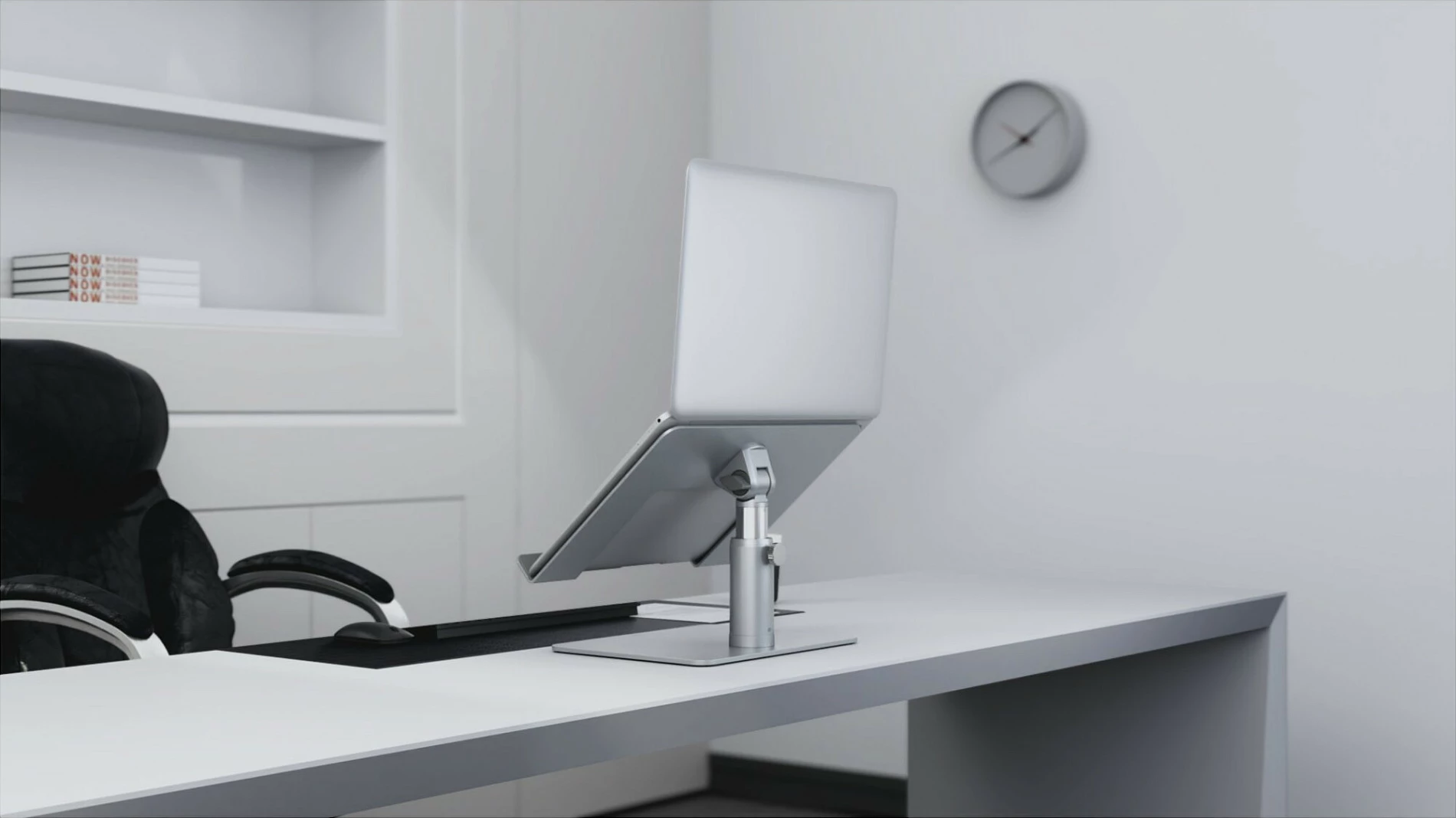 Mbajtës laptop Kensington Universal Tabletop, alumini, i rregullueshëm, 16 inç, argjend