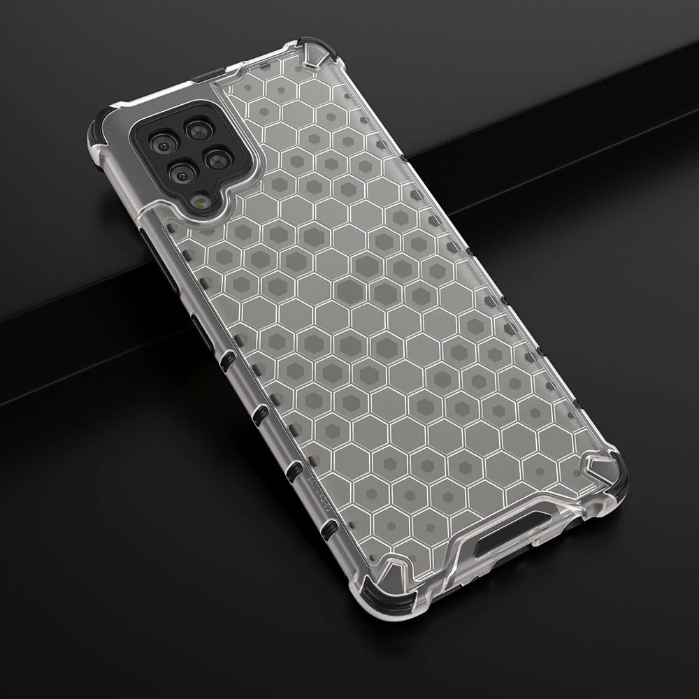Mbështjellës Hurtel Honeycomb për Samsung Galaxy A42 5G, Transparent