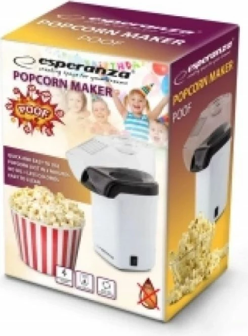 Aparat për kokoshka Esperanza Poof EKP005W, i bardhë