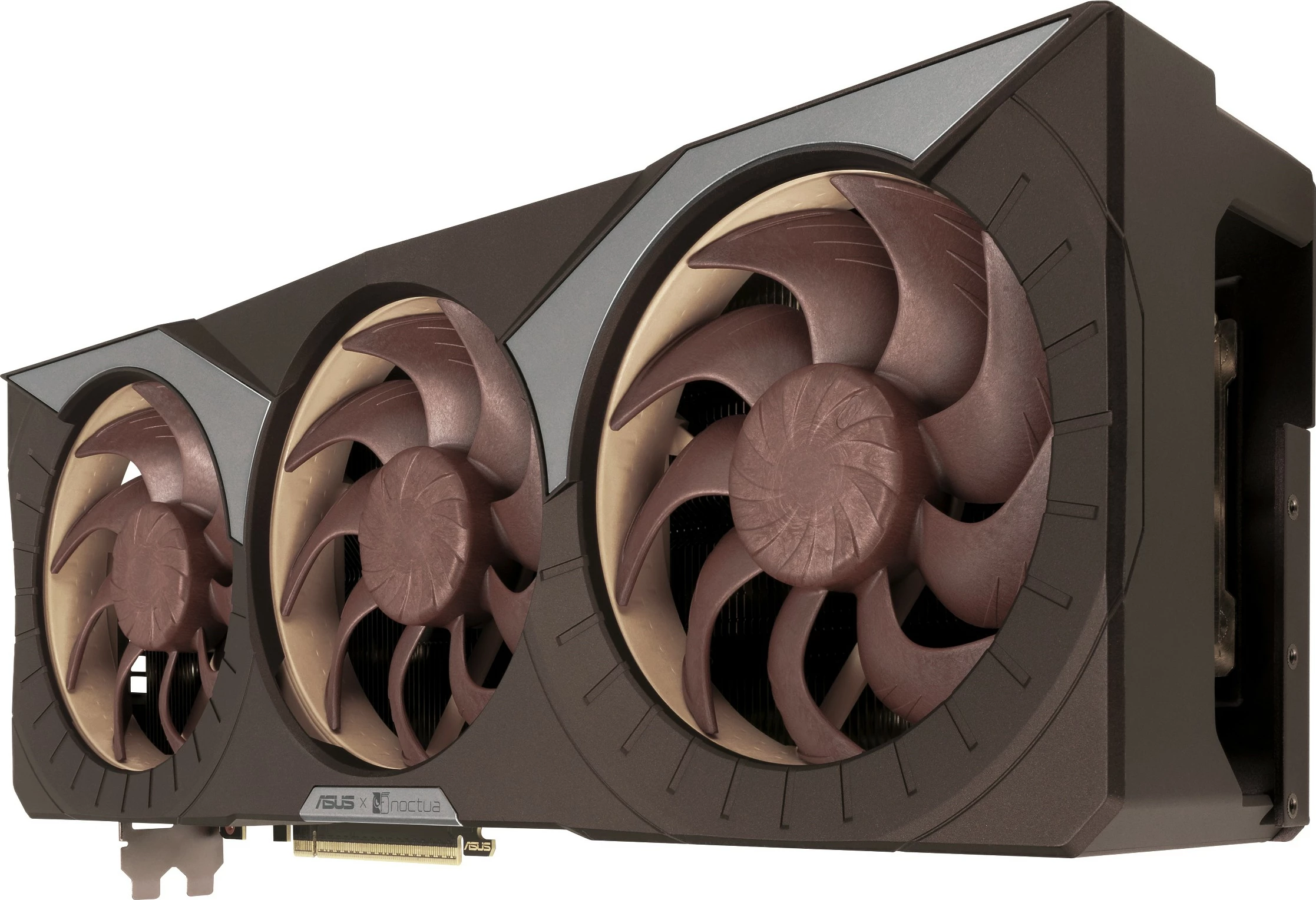 Kartelë grafike ASUS RTX 5080 Noctua OC Edition 16GB GDDR7, 3 ventilatorë, kafe