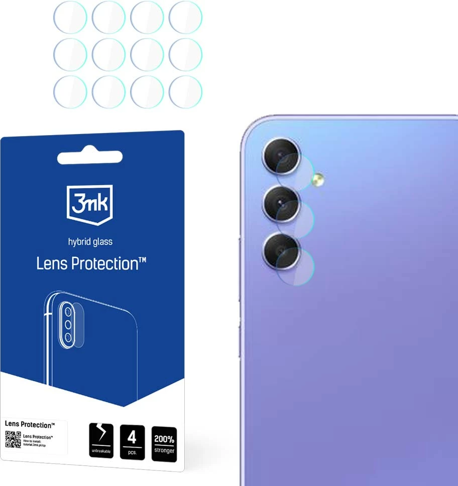 Xham mbrojtës kamerës 3mk Protection Lens Protection, për Samsung Galaxy A35 / A55 5G, set