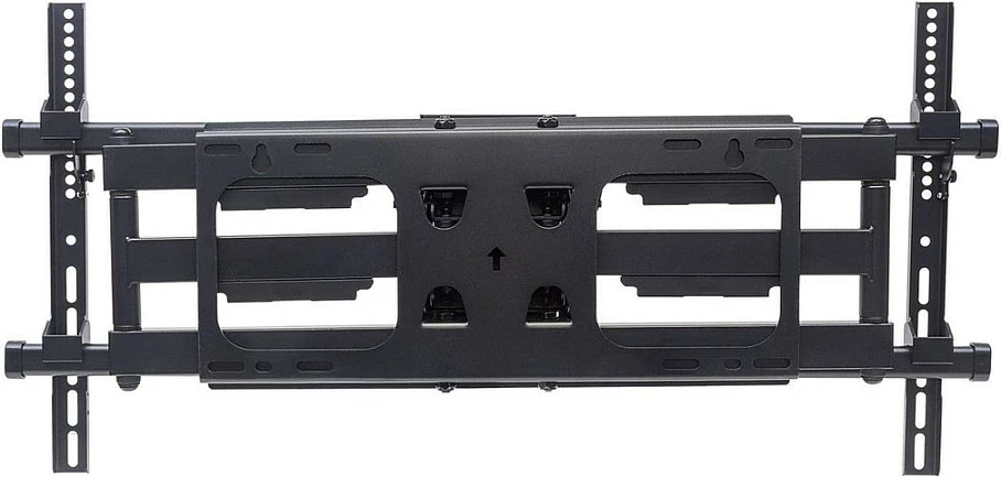 Mbajtëse muri për TV MANHATTAN 94–228.6 cm (37–90"), e anueshme dhe rrotulluese, VESA 200x200–800x400, deri 75 kg, e zezë