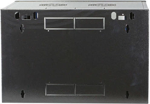 Kabinet rrjeti muror 19" EFB Elektronik Flat Pack 6U, thellësi 450 mm, i zi