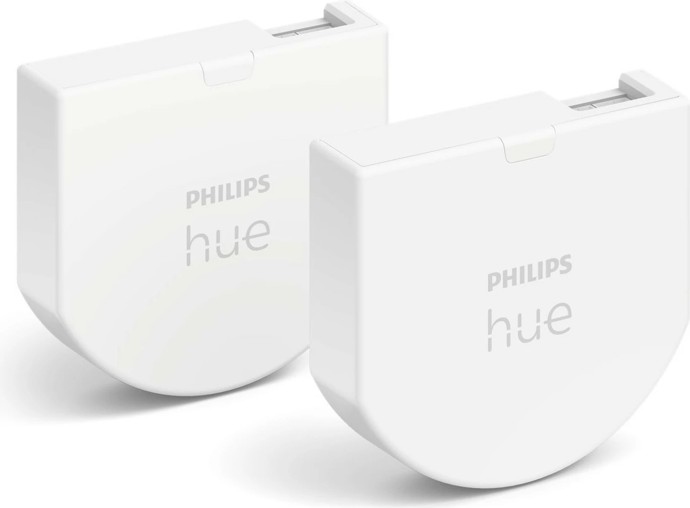 Modul ndërprerës muri Philips Hue, 2-pack, Wireless, Bardhë