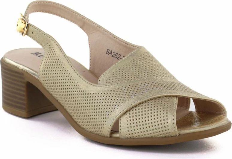 Sandale femra M. Daszyński SA262-3, të arta