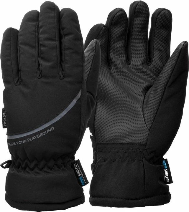 Doreza dimri Meteor, unisex, të zeza