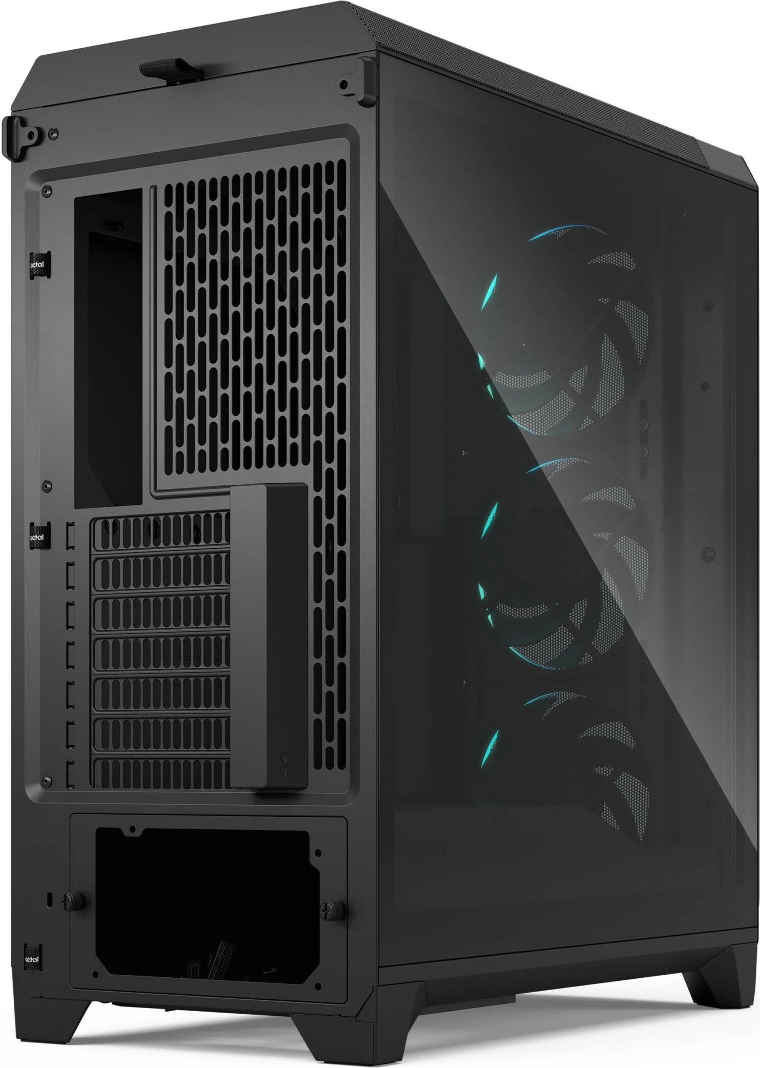 Kasë Fractal Design Meshify 3, RGB, Tempered Glass, e zezë