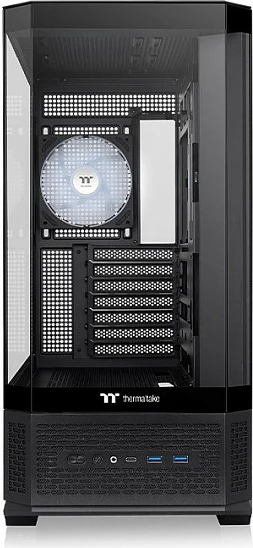Kasë Thermaltake View 370 TG ARGB, Midi Tower, Tempered Glass, Black