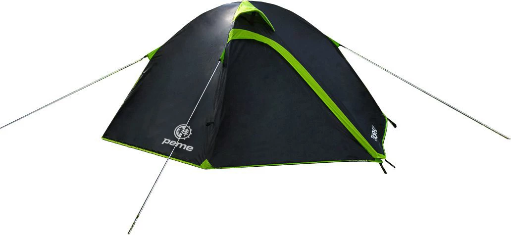Çadër kampingu Peme Taurus 2, 2-personëshe, dy-shtresore, 3.7 kg, 4000/6000 mm, gri