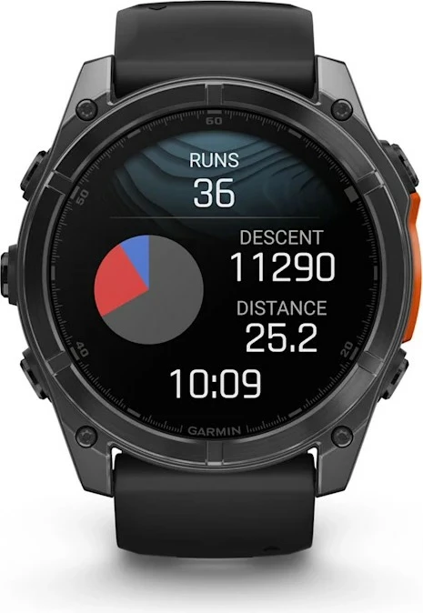 Smartwatch Garmin Fenix 8, 32GB, AMOLED, GPS, zi