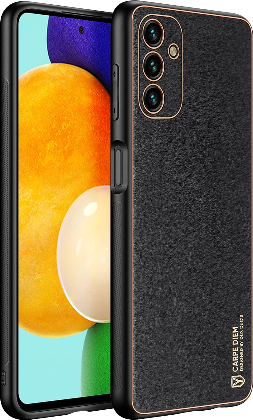 Mbështjellës Dux Ducis Yolo për Samsung Galaxy A13 5G, lëkurë ekologjike, i zi