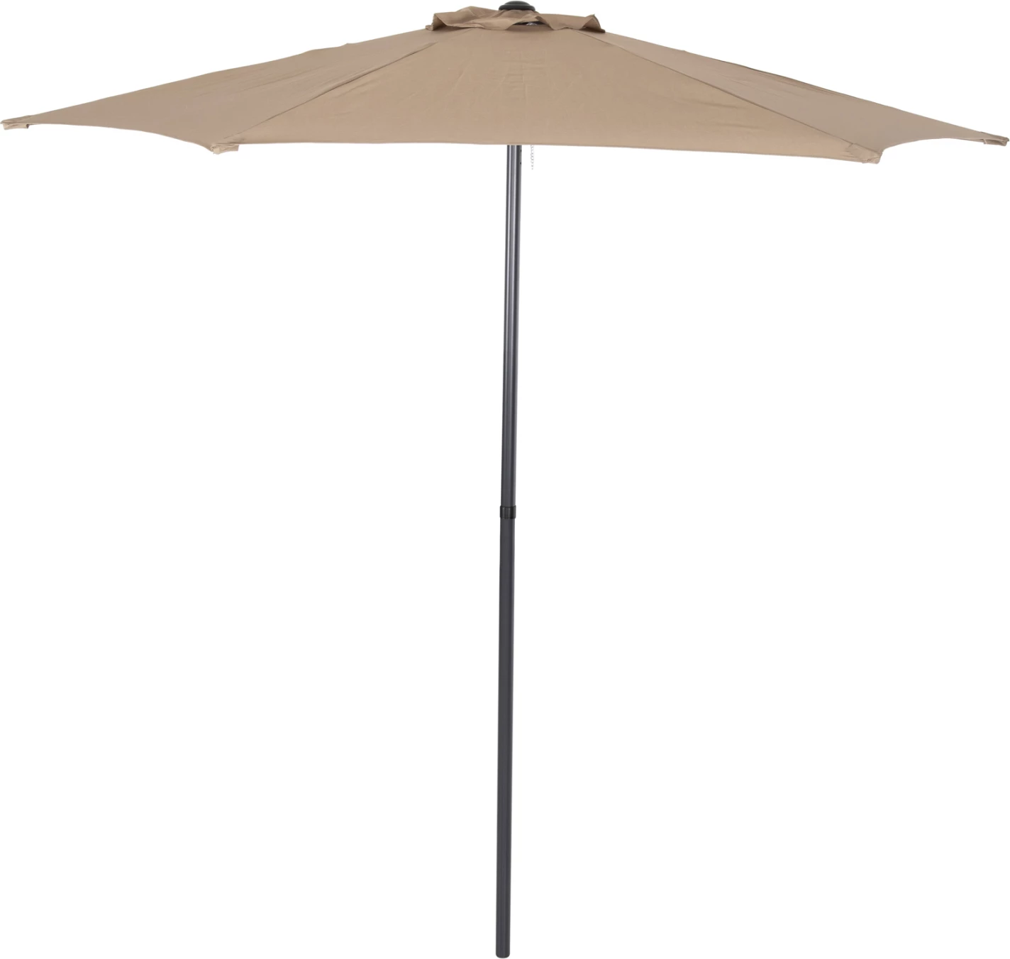 Ombrellë alumini me 6 rreze KACEN FH6030.04 ngjyrë mocha-antracit Φ250x236H cm