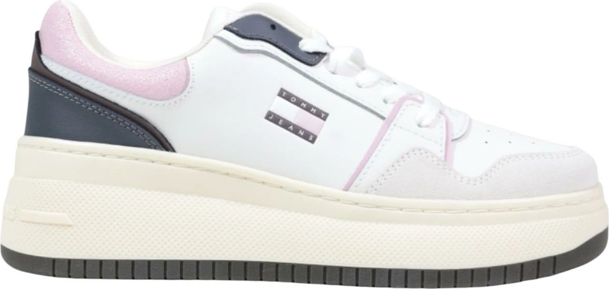 Atlete për femra Tommy Hilfiger Jeans EN0EN02916, të bardha-rozë [Madhësia: 39]