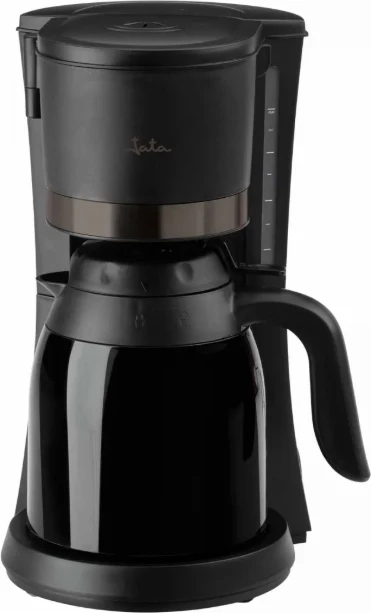 Aparat kafeje me pikim JATA JECA1800, 800W, 1L termos, 2-12 filxhanë, i zi