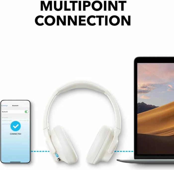 Kufje wireless over-ear Anker Soundcore Q11i (A3005G21), Hi-Res 40mm, 60h, Bluetooth 5.3, BassUp, të bardha