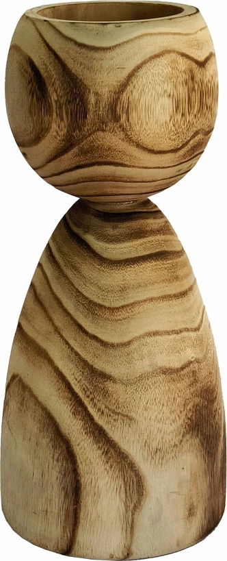 Vazo druri Kengo, natyrale, 15x15x34cm