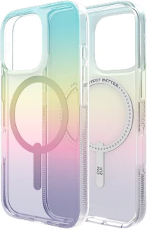 Mbështjellës Zagg Milan Snap MagSafe për iPhone 16 Pro, Iridescent