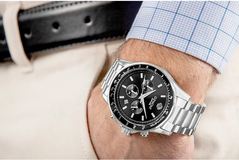 Orë dore për meshkuj Giewont, e zezë