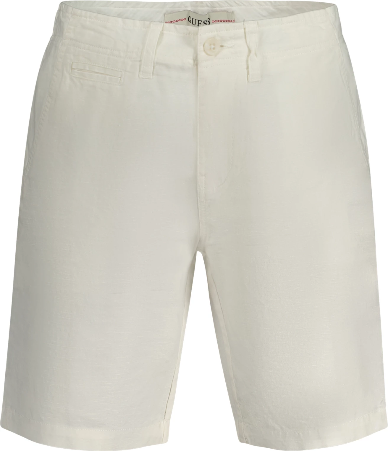 Shorce për meshkuj GUESS JEANS, të bardha