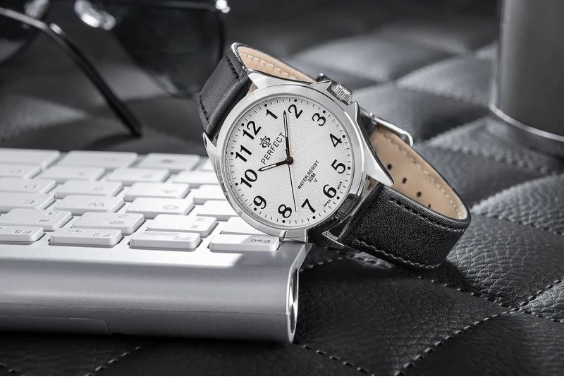 Orë dore për meshkuj PERFECT, e zezë