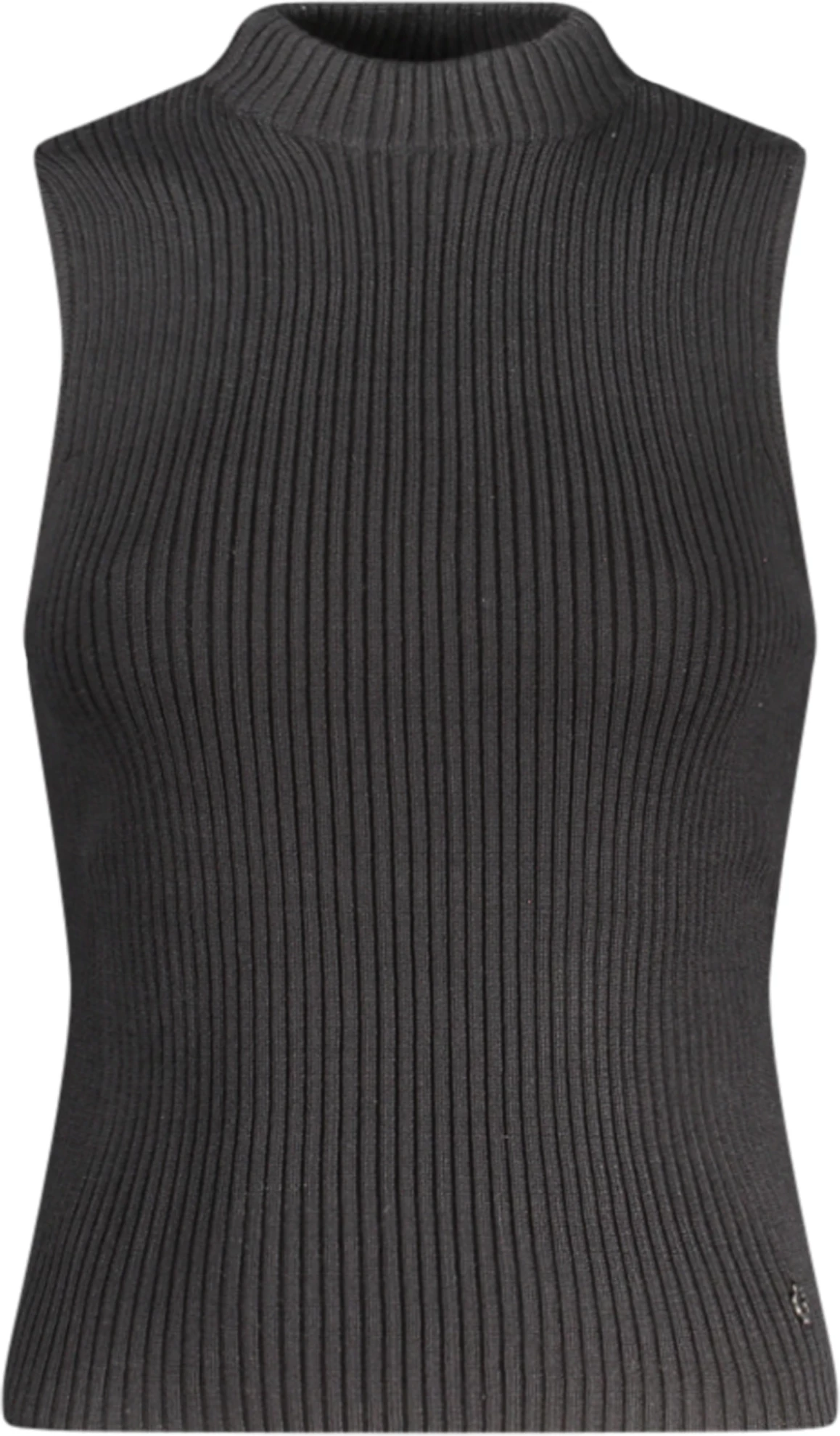 Maicë për femra GUESS JEANS tank top, e zezë