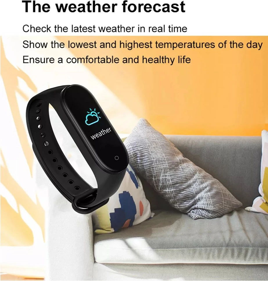 Orë e mençur M4, IOS & Android, e zezë