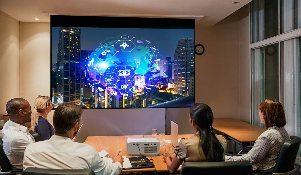 Projektor Optoma ZH450, 4500 ANSI lumens, DLP, 1080p, Bardhë