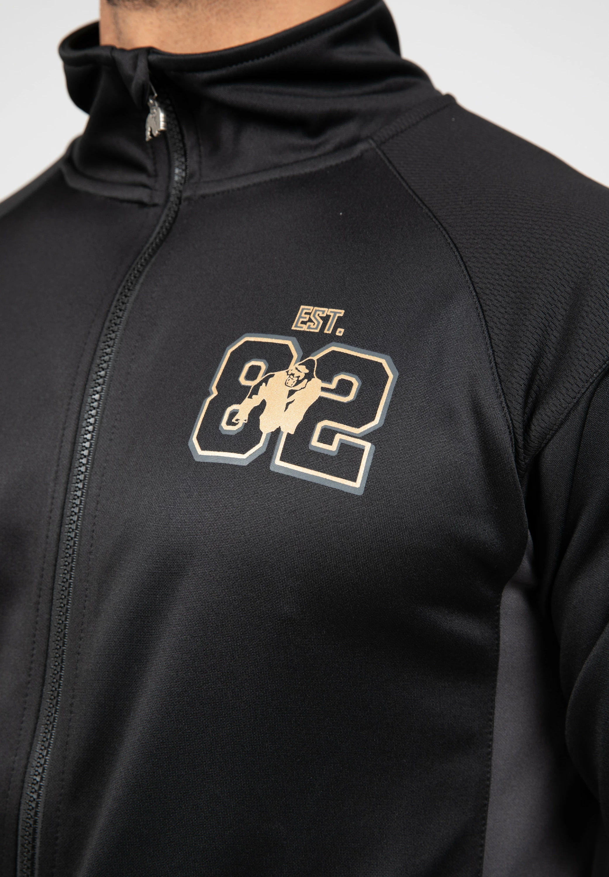 Devon Training Jacket - Black/Gray [Madhësia: 3XL]