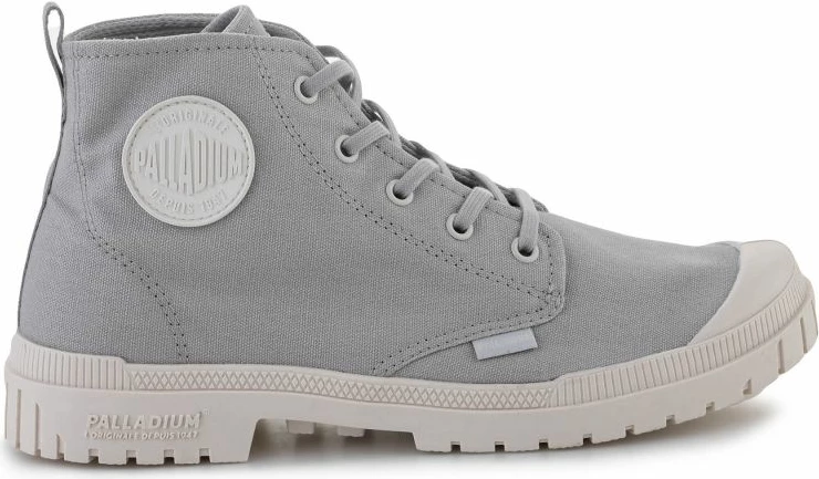 Këpucë Palladium Pampa SP20 HI Canvas, për meshkuj dhe femra, gri [Madhësia: 39]