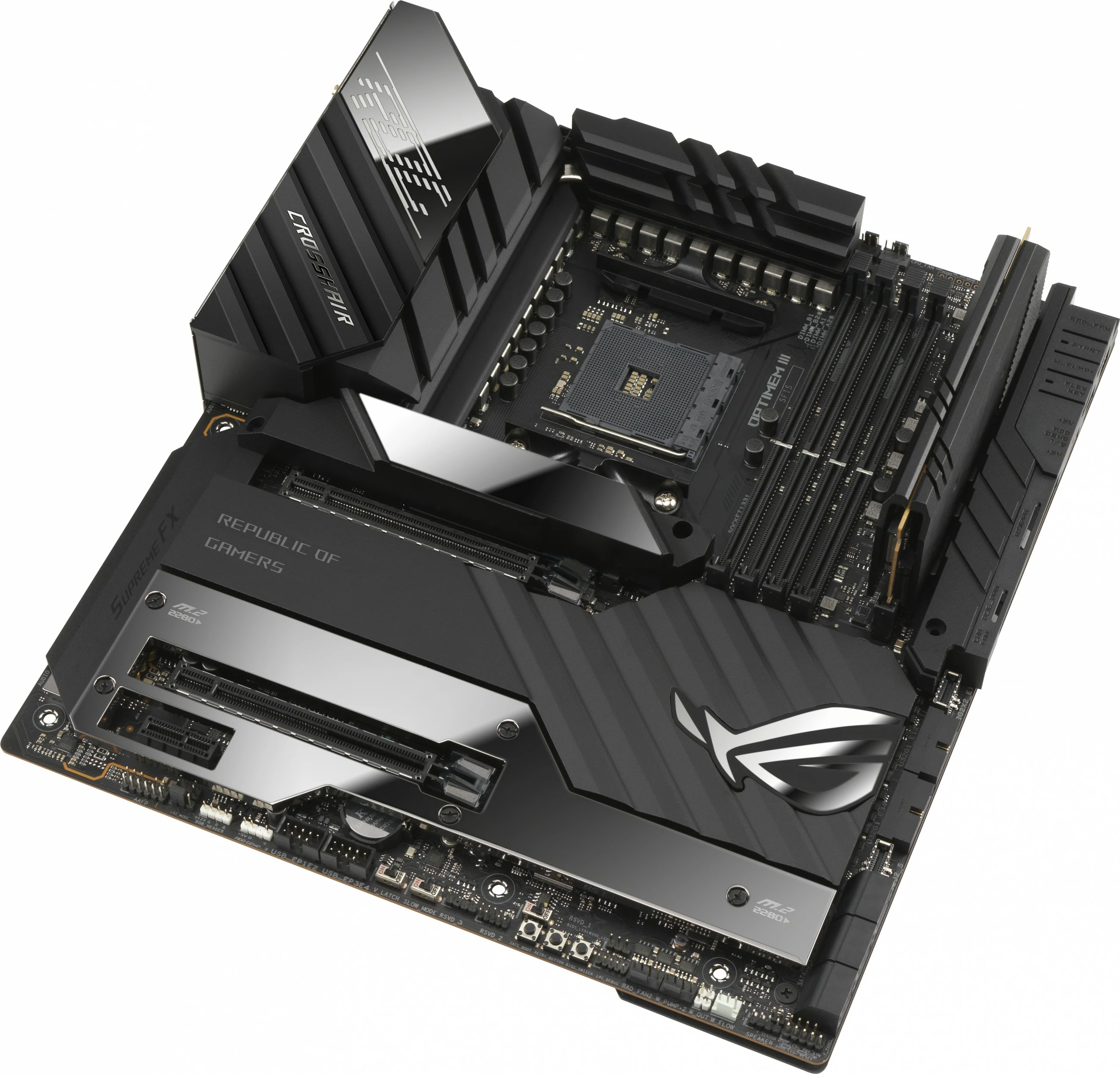 Pllakë amë ASUS ROG Crosshair VIII Extreme, AMD, Socket AM4, 128 GB, E zezë
