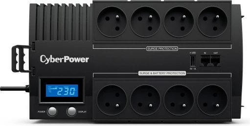 UPS CyberPower BR700ELCD-FR, 420W, 8 priza, i zi 