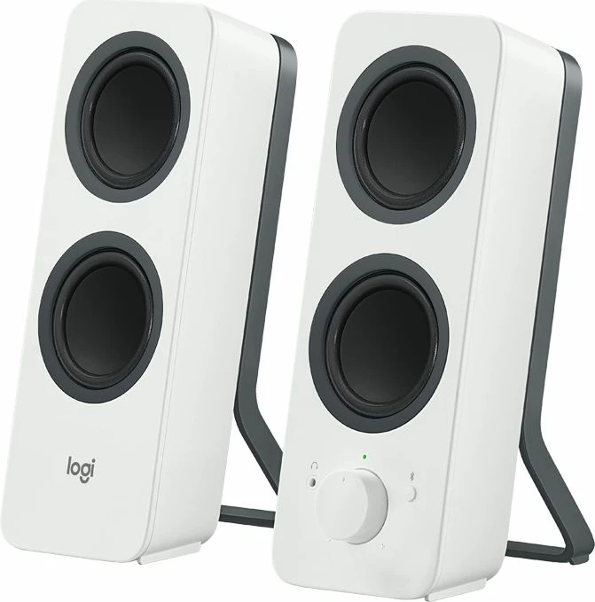 Altoparlantë për kompjuter Logitech Z207 980-001292, 2.0, Bluetooth, 5 W RMS, bardhë/zi, set 2 copë