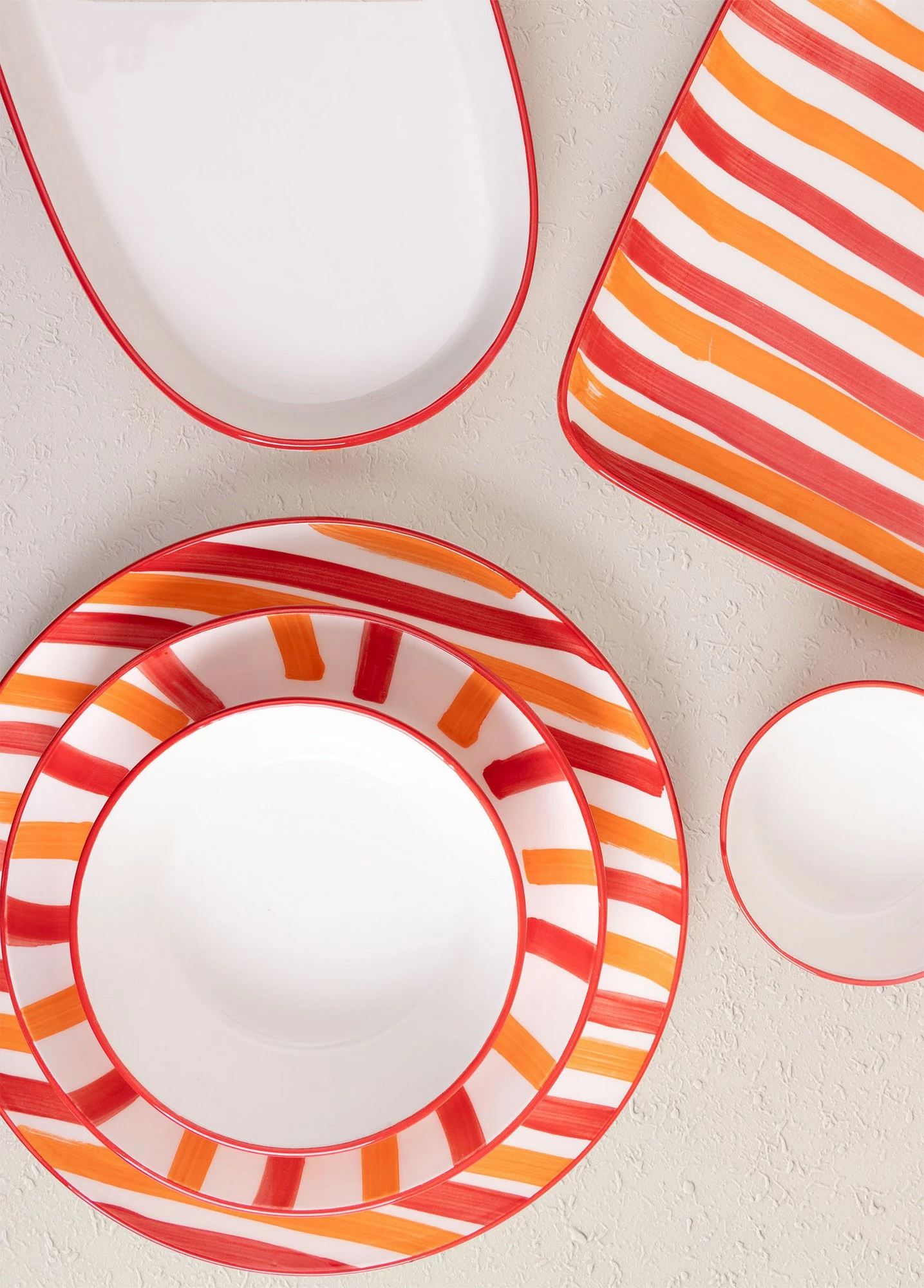 Set pjatash servirëse Hermia JOY0004, 30 x 17 x 4 cm, 2 copë